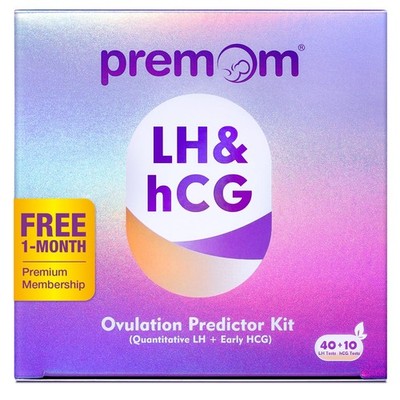 Quantitative Ovulation Predictor Kit：40 Ovulation Tests + 10 Pregnancy Tests ...