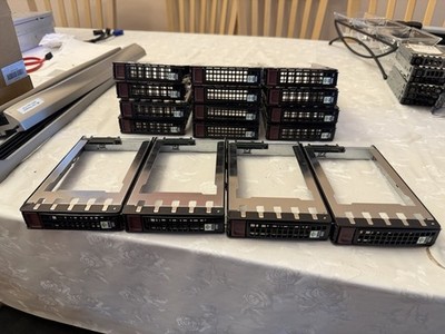 Lot of 16 SuperMicro / Nimble Storage 3.5'' SAS SATA Drive Trays  CS300 CS500 ES1