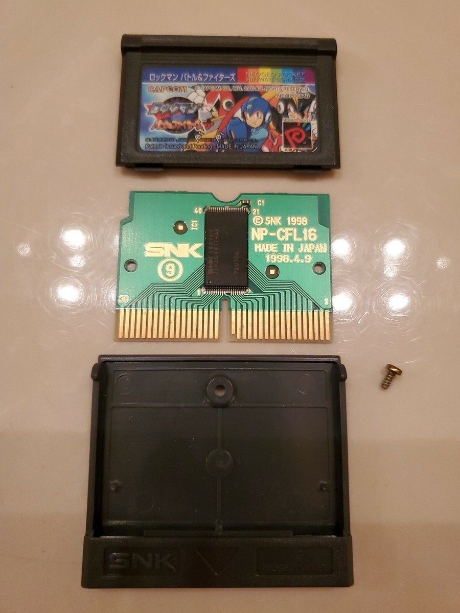 ROCKMAN BATTLE AND FIGHTERS NEO GEO POCKET COLOR NGPC SNK JAPAN