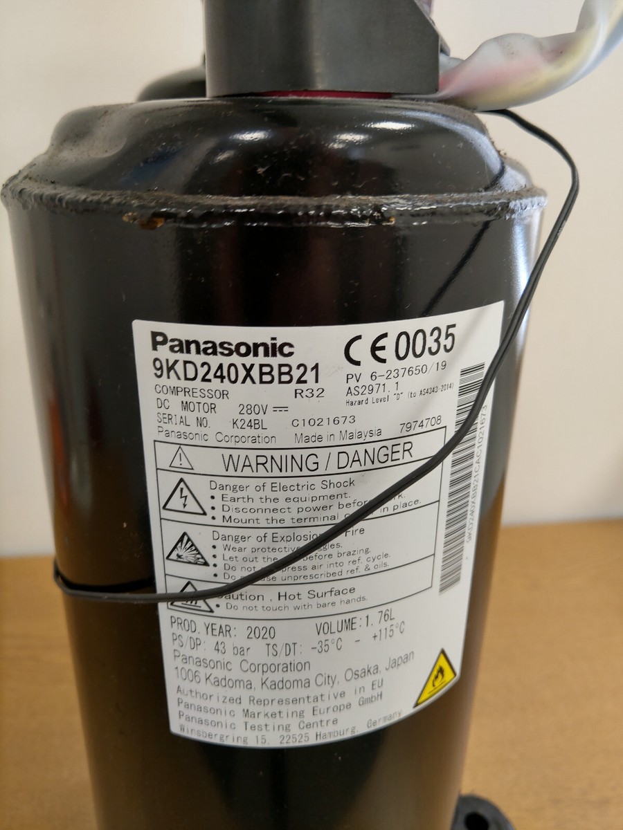 Panasonic CU-5Z90TBE Compressor 9KD240XBB21 R32 Scroll compressor