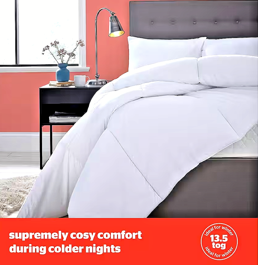 Silentnight Double Duvet Polyester Comfort Super Snuggly13.5Tog Duvet