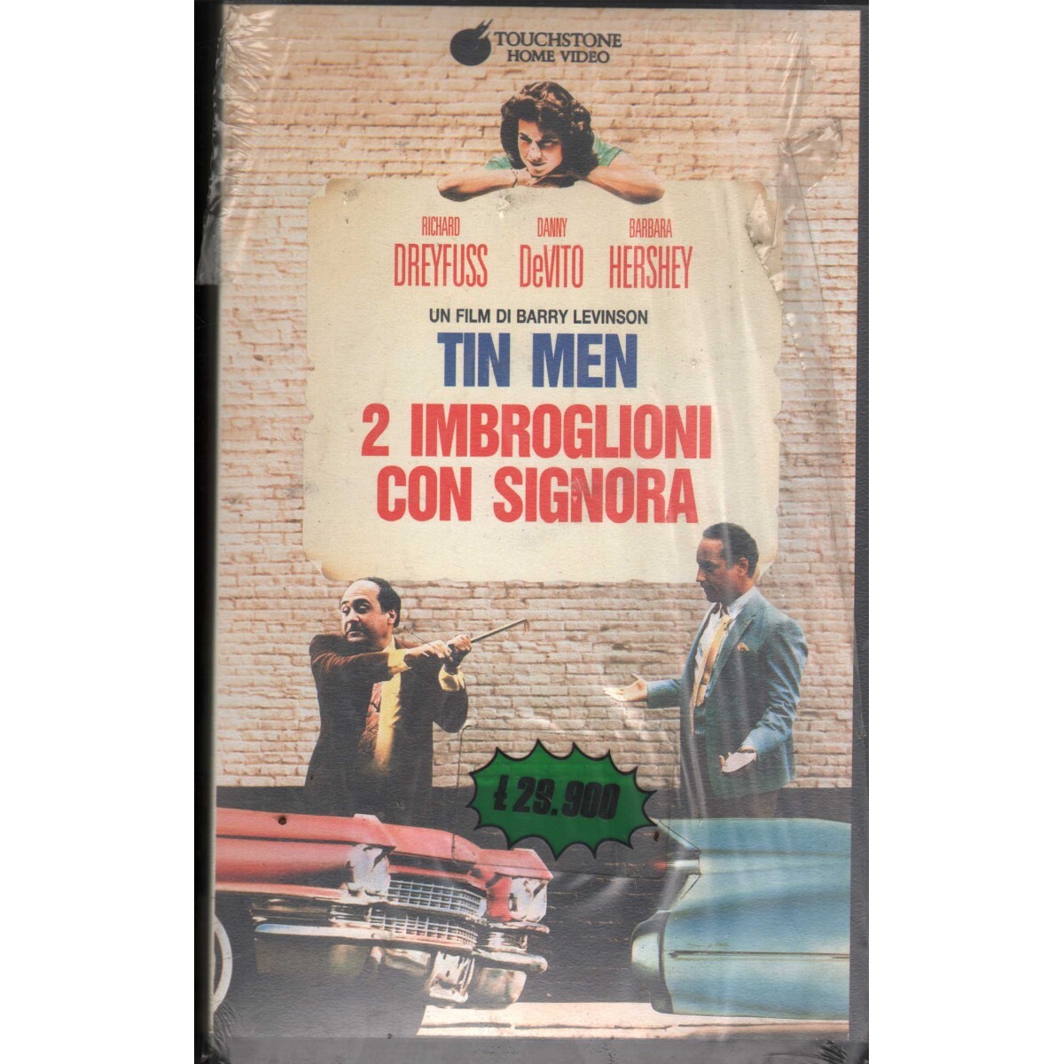 Tin Men - 2 Cheats With Lady VHS Barry Levinson Univideo - VS4349 Seal