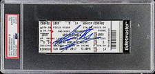 Undertaker Signed WWE WrestleMania XXXIII Apr. 2, 2017 Full Ticket PSA Auto 10