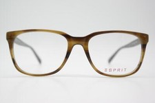 Esprit ET17563 Brown Oval Eyeglasses Frame New