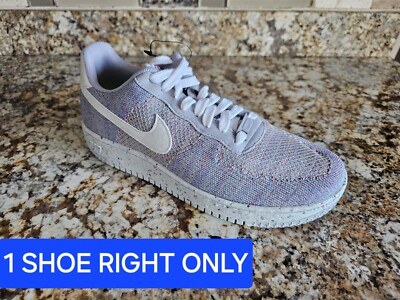 AMPUTEE RIGHT ONLYAir Force Low Crater Flyknit Wolf DC4831 002 SALES  SAMPLE