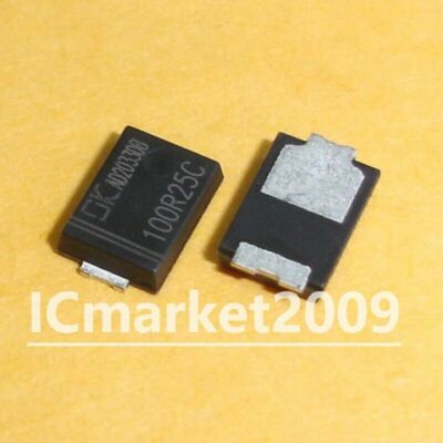 10 PCS DK5V100R25C SM-7 100R25C Synchronous Rectifiers Chip Diodes #T2
