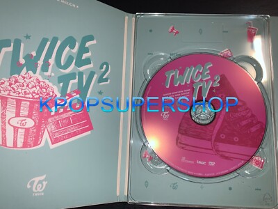TWICE TV2 3 DVD Postcards 76 Page Photobook Rare Great Nayeon