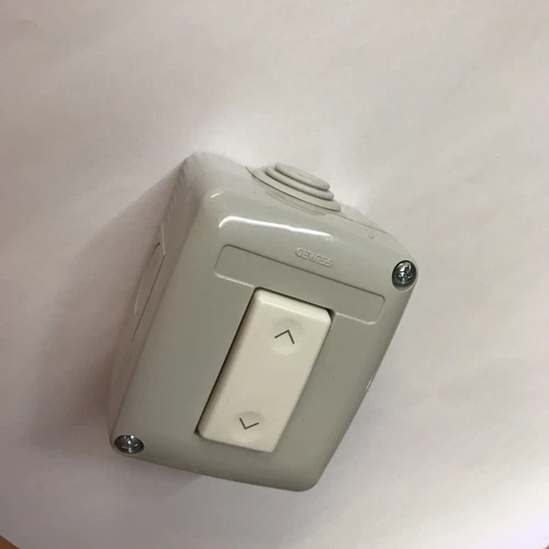 ROLLER SHUTTER ROCKER SWITCH GEWISS CONTROL - PUSH UP / DOWN