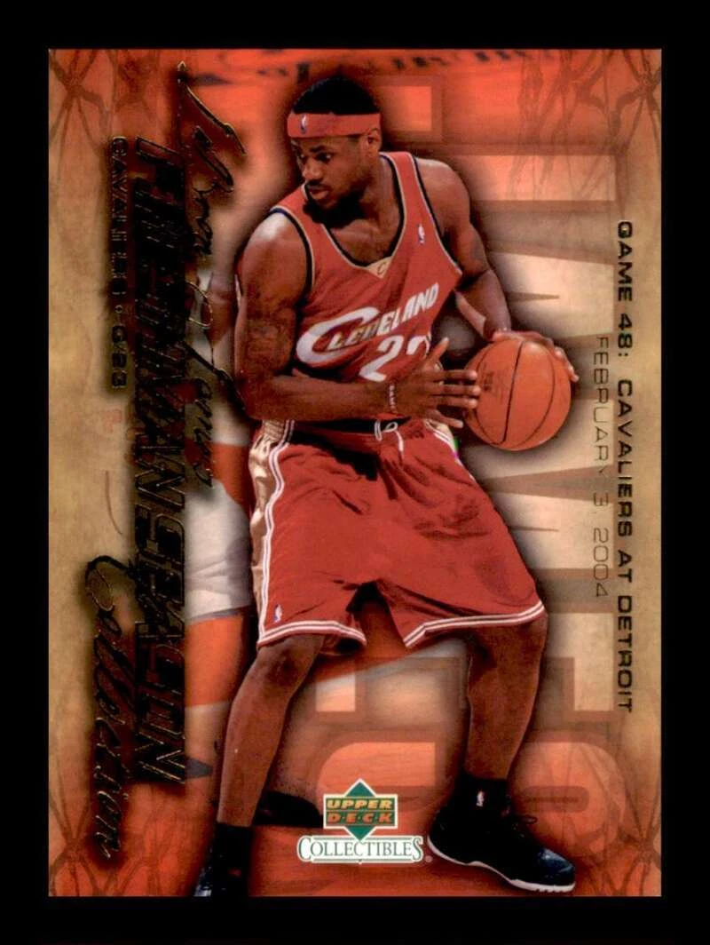 Lebron James trading card