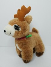 VTG Russ " Starlight " Reindeer 9" Plush Deer Caress Soft Pets Christmas Holiday