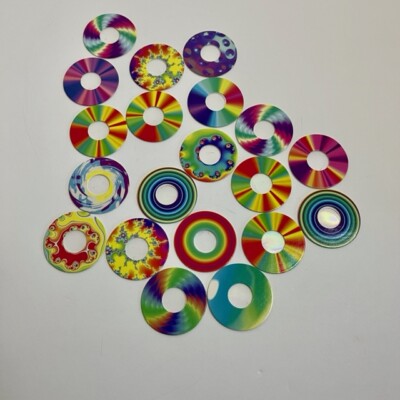 20 Rainbow Peephole Double Axis 13,500 l/inch Spectrum Laser Diffraction Grating