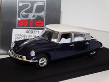 CITROEN DS19 LIMOUSINE 1963 BLEU D' ORIENTE RIO 4097/1 1:43
