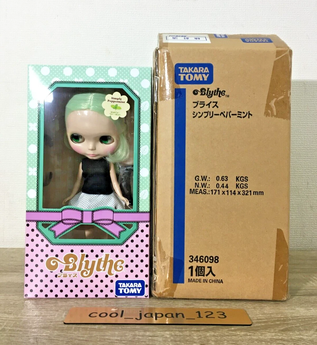 Neo Blythe Simply Peppermint Hasbro Takara Tomy Fashion Doll Japan
