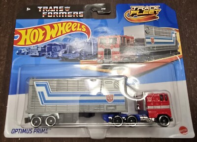 Hot Wheels 2024 Track Fleet Transformers Optimus Prime (Lot of 1