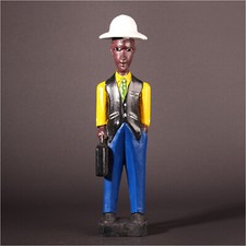 Figura Juez Colono Colono 13701 de Baule Costa de Marfil