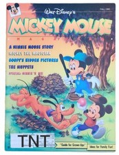 Disney Mickey Mouse Magazine Lot (3) 1990-1991