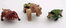 Vtg Transformers Beast Wars Razorbeast Rhinox Megatron Figures - Missing Parts