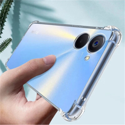For Realme 10 11 Pro 8 8i 9i 9 Pro+ 5G Crystal Clear Shockproof TPU Case Cover