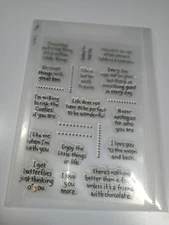 Cling Stamps Phrases