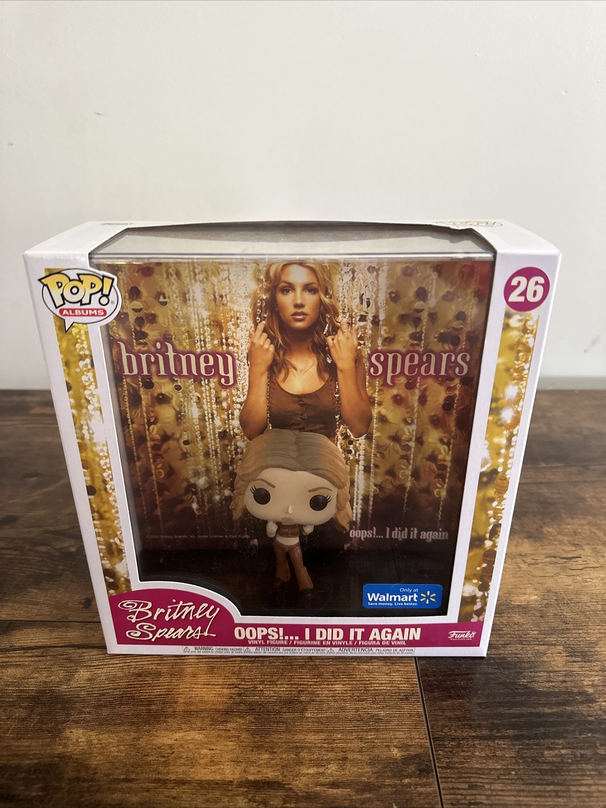 Funko Pop! Portada Del Álbum Con Estuche: ¡Oops!... I Did It Again! - Walmart (Exclusivo)