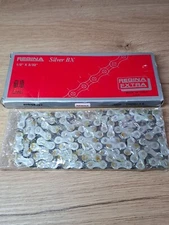 Retro Vintage Bicycle Parts NIB NOS Regina Extra Silver BX Chain 6-7-8-s.  110L