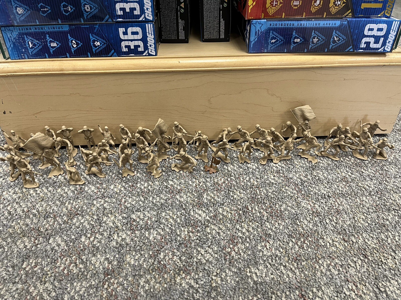 * VINTAGE MARX TOYS IWO JIMA 54MM WW2 IMPERIAL JAPANESE ARMY LOT OF 48 *BC eBay