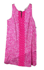 NWT Lilly Pulitzer Target Hot Pink Shift Dress Large 10-12 Barbiecore!