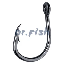 20/100 Pack 6827 Live Bait Hook Saltwater Fishing Hook High-Carbon Steel