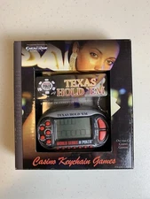 World Series of Poker Texas Hold Em Keychain Electronic Handheld Game  NEW