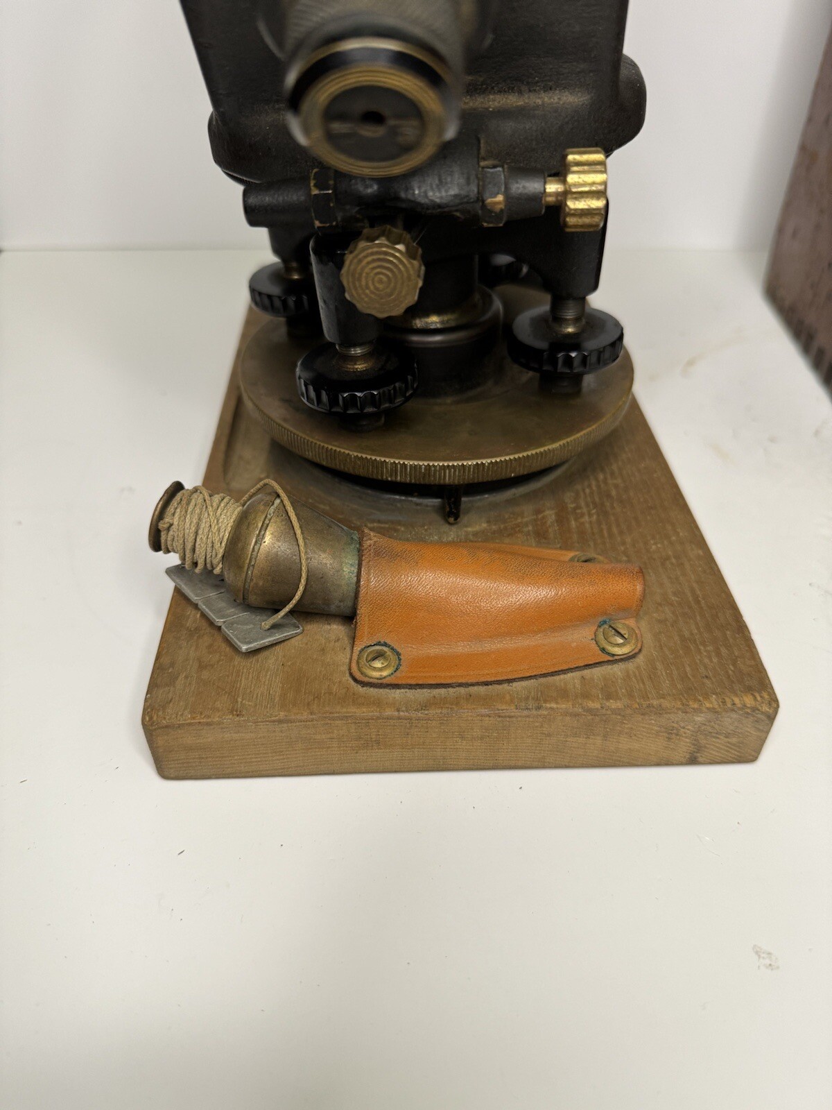 Antique C.L. Berger & Sons Boston Surveyor’s Transit Engineering Tool W ...