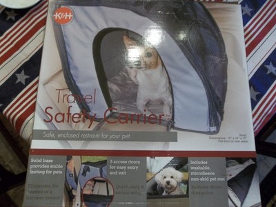 k&h pet products travel safety carrier
