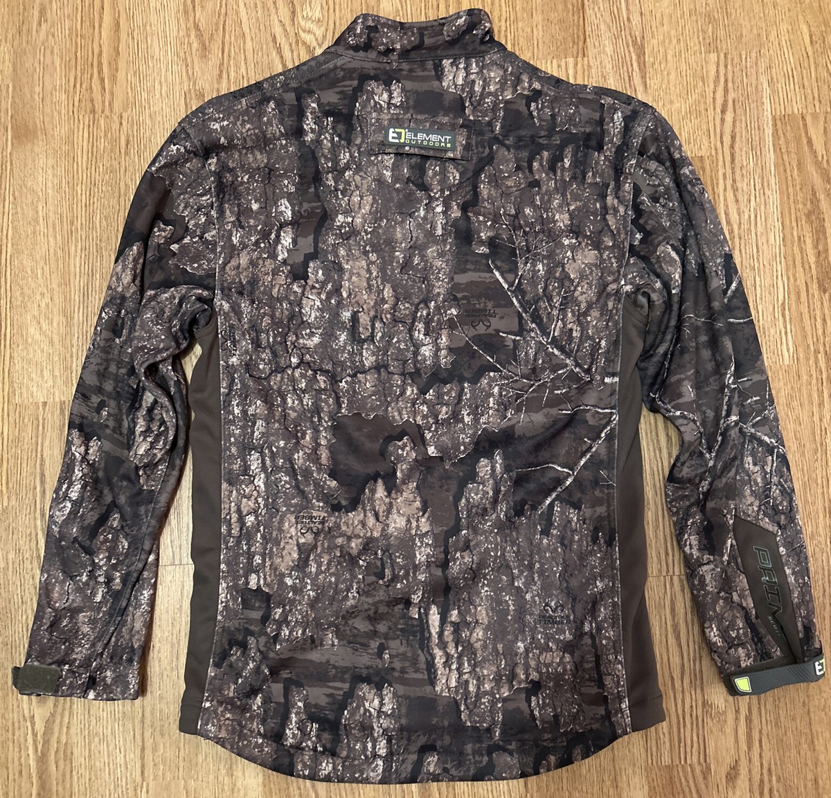 Element Outdoors Prime Series light/mid full zip jacket Realtree
