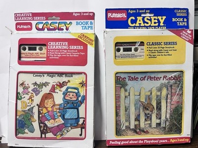 Playskool Casey The Talking Tape Player Talk N  Play - 2 Titles In Box