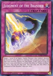 Judgment of the Branded SDAZ-EN034 Structure Deck: Albaz Strike 1st Edition Common