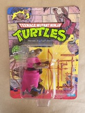 Splinter 10 Back Unpunched TMNT 1988 Playmates Action Figure MOSC