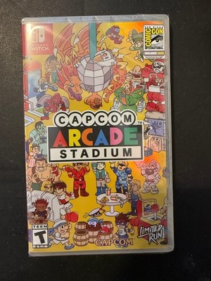 SDCC 2026 Limited Run Nintendo Switch Capcom Arcade Stadium Event Exclusive