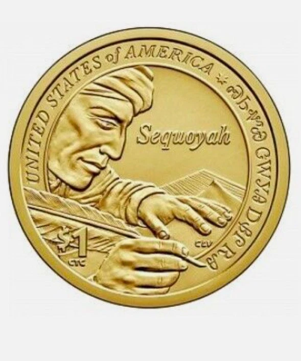 Juego de 17 monedas de dólar nativos americanos Sacagawea 2009-2025 Foto 3 de 4