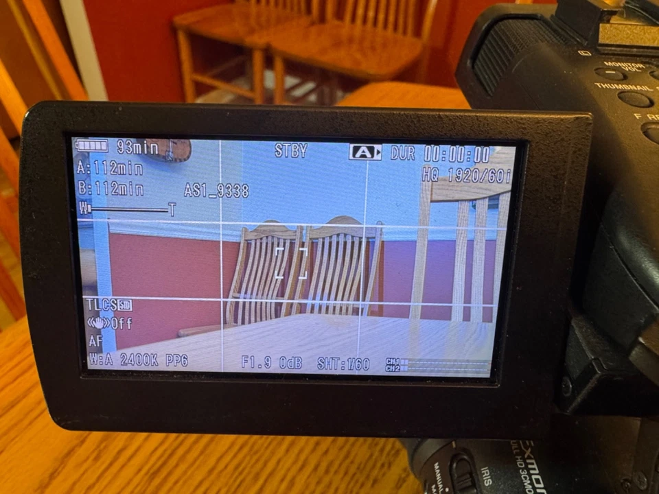 Sony PMW-EX1R XDCAM Full HD SxS Camcorder EX1 R - with 2 Sony SxS Pro Cards - Image 3 of 4