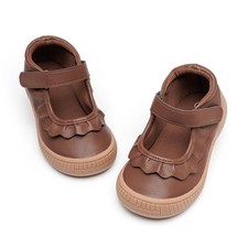 Girl Dress Shoes Ruffled Mary Jane Shoes for Little Girls Party Wedding Flats...