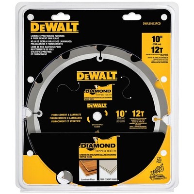 Dewalt  10'' diamond blade 12T DWA31012PCD