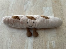 Authentic Jellycat Amuseable Baguette French Bread Loaf Plush Stuffed 13"
