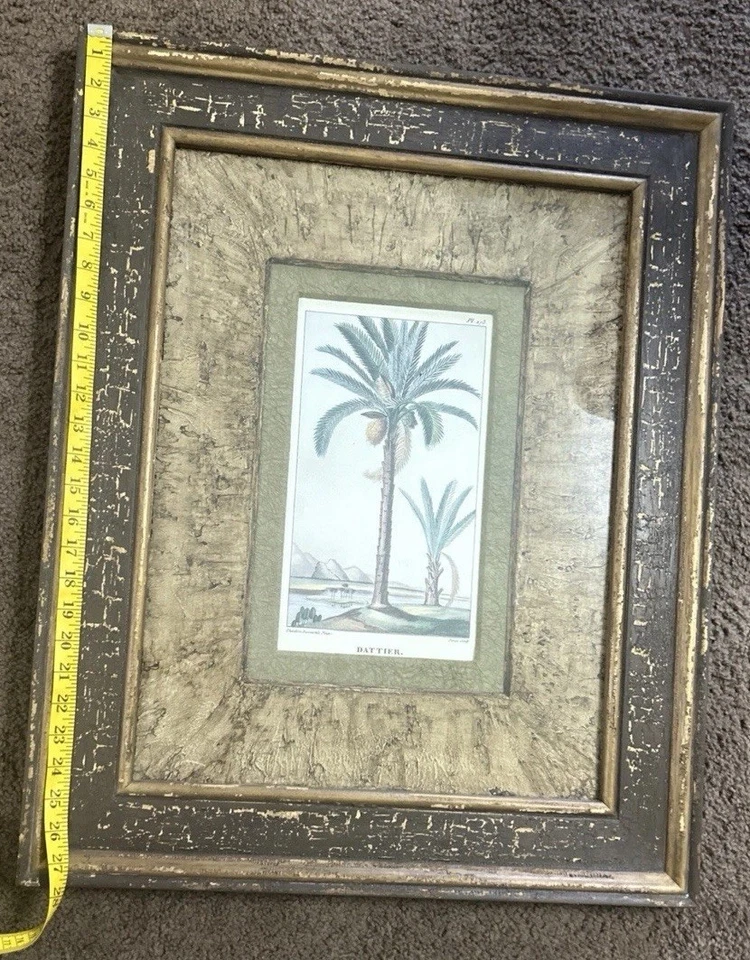 Рамка для картины тканого вида. Прибрежный, средиземноморский, богемный, 22 дюйма x 27 дюймов - Изображение 4 из 4