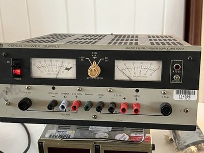 Kepco MPS 620M Linear Power Supply, 2 Outputs, Adjustable 20V 5A DC