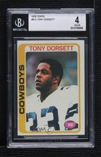 1978 Topps Tony Dorsett #315 BGS 4 HOF 0q3