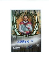 2025 Topps Universe WWE Noam Dar Base Next Level Auto Inscribed SPRNVA 11