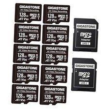 128GB Micro SD Card 10-Pack, A1 V30 4K Video 128gb Video Recording 10-pack