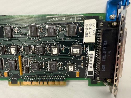 IOMEGA BERNOULLI PC4 MICRO CHANNEL TAPE DRIVE CONTROLLER BD#1 00683300 - Afbeelding 2 van 6