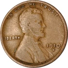 1910-S 1C Lincoln Wheat Cent VG K19242