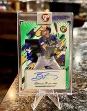 2025 Topps Pristine BRICE TURANG #/150 GREEN PRISTINE Refractor ENCASED AUTO