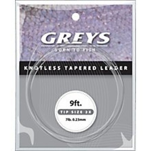 Greys Knotless Tapered Leader 5lb